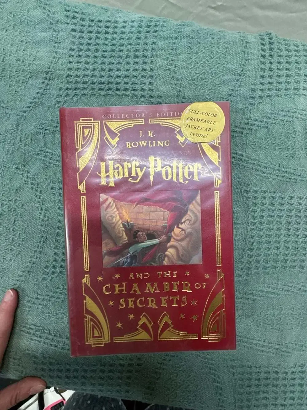Harry Potter and the Chamber of Secrets J.K. Rowling Collector's Edition Leather